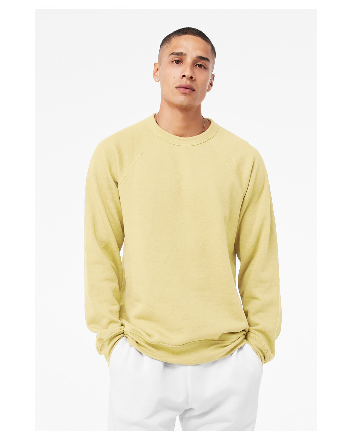 3901 Bella + Canvas Unisex Sponge Fleece Raglan Crewneck Sweatshirt