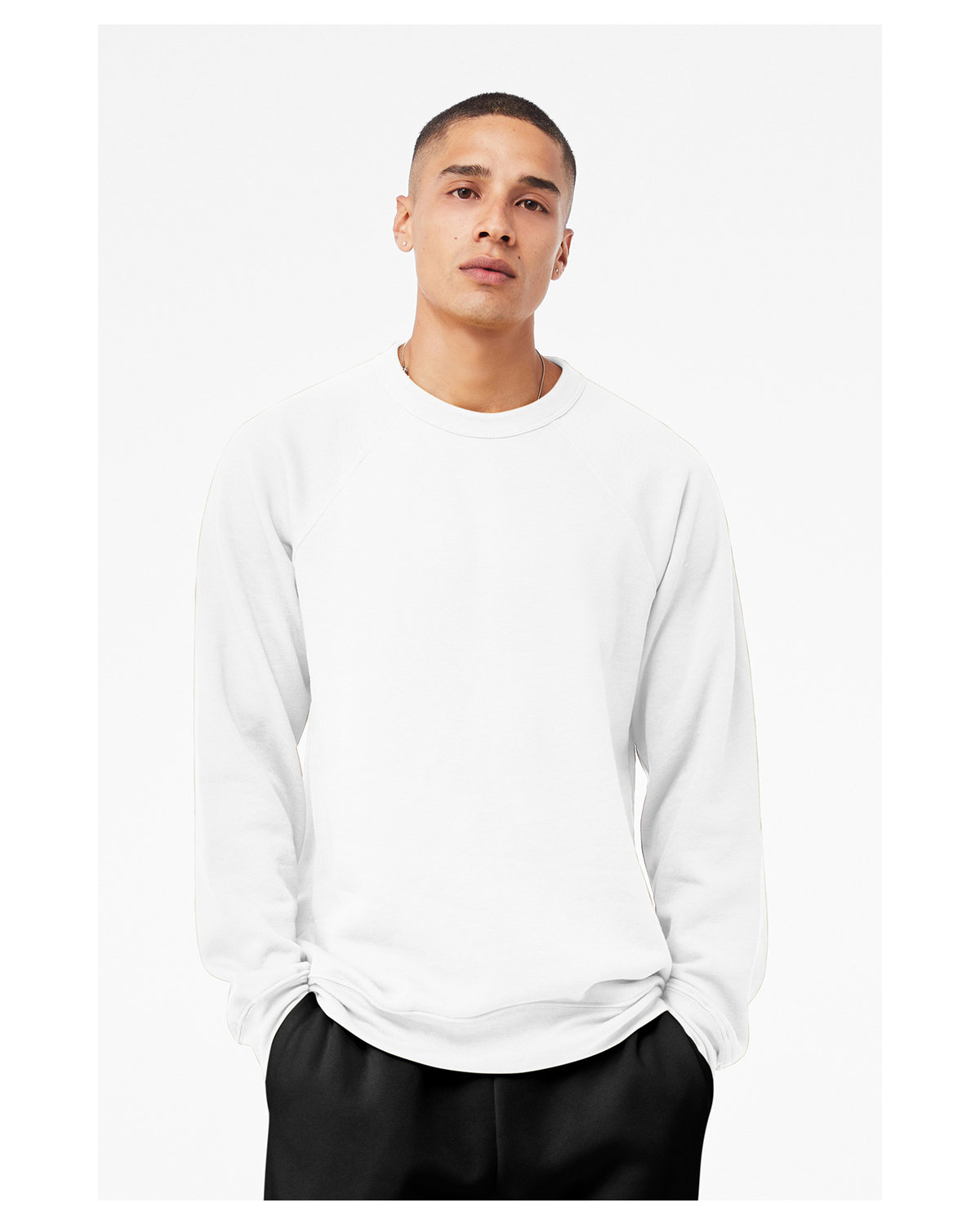 3901 Bella + Canvas Unisex Sponge Fleece Raglan Crewneck Sweatshirt