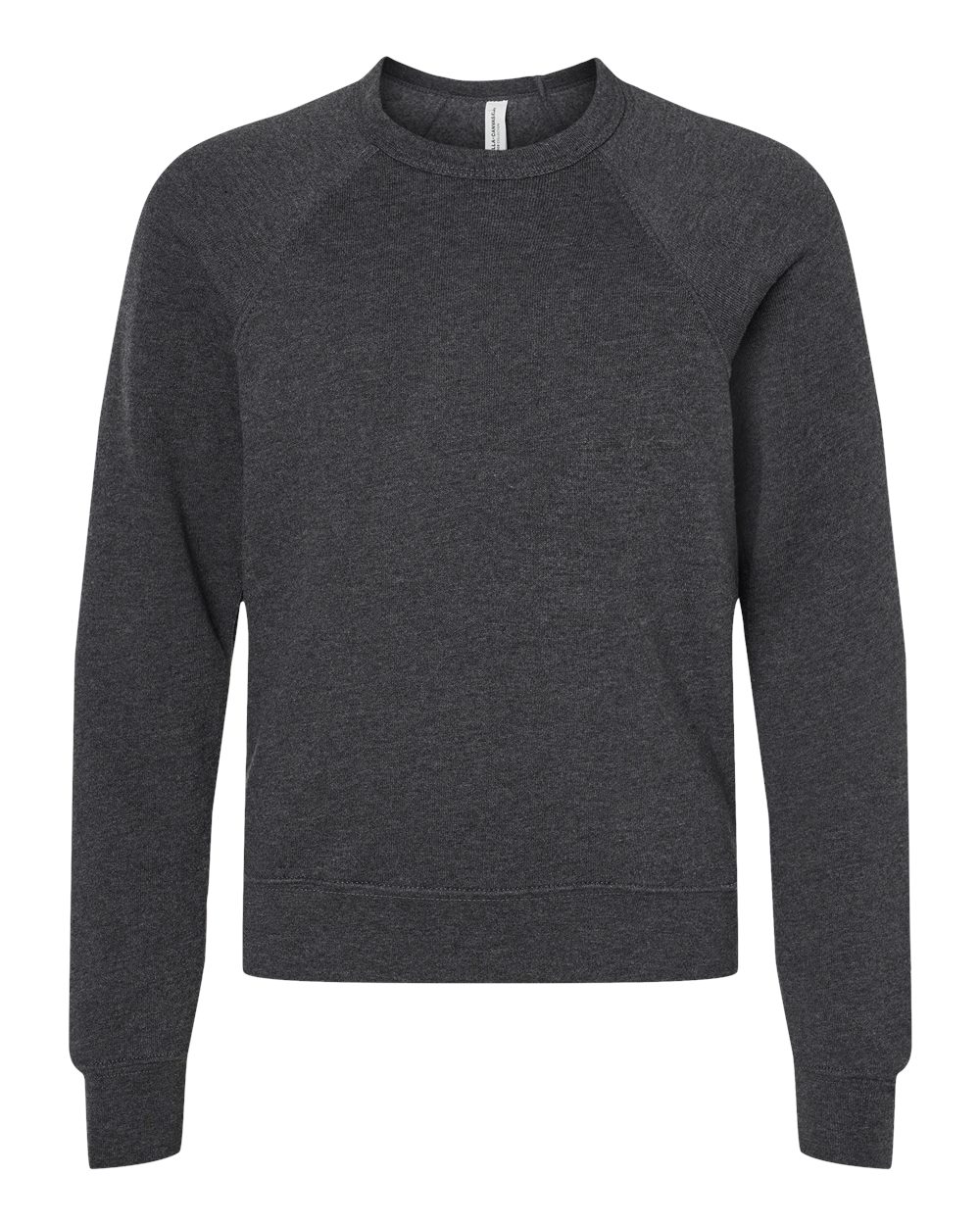 3901Y Bella + Canvas Youth Sponge Fleece Raglan Sweatshirt