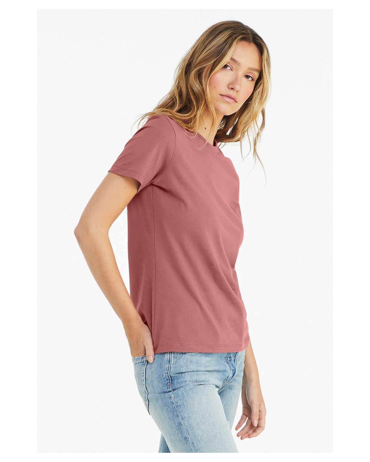 B6400 Bella + Canvas Ladies Relaxed Jersey Short-Sleeve T-Shirt - Siide Image