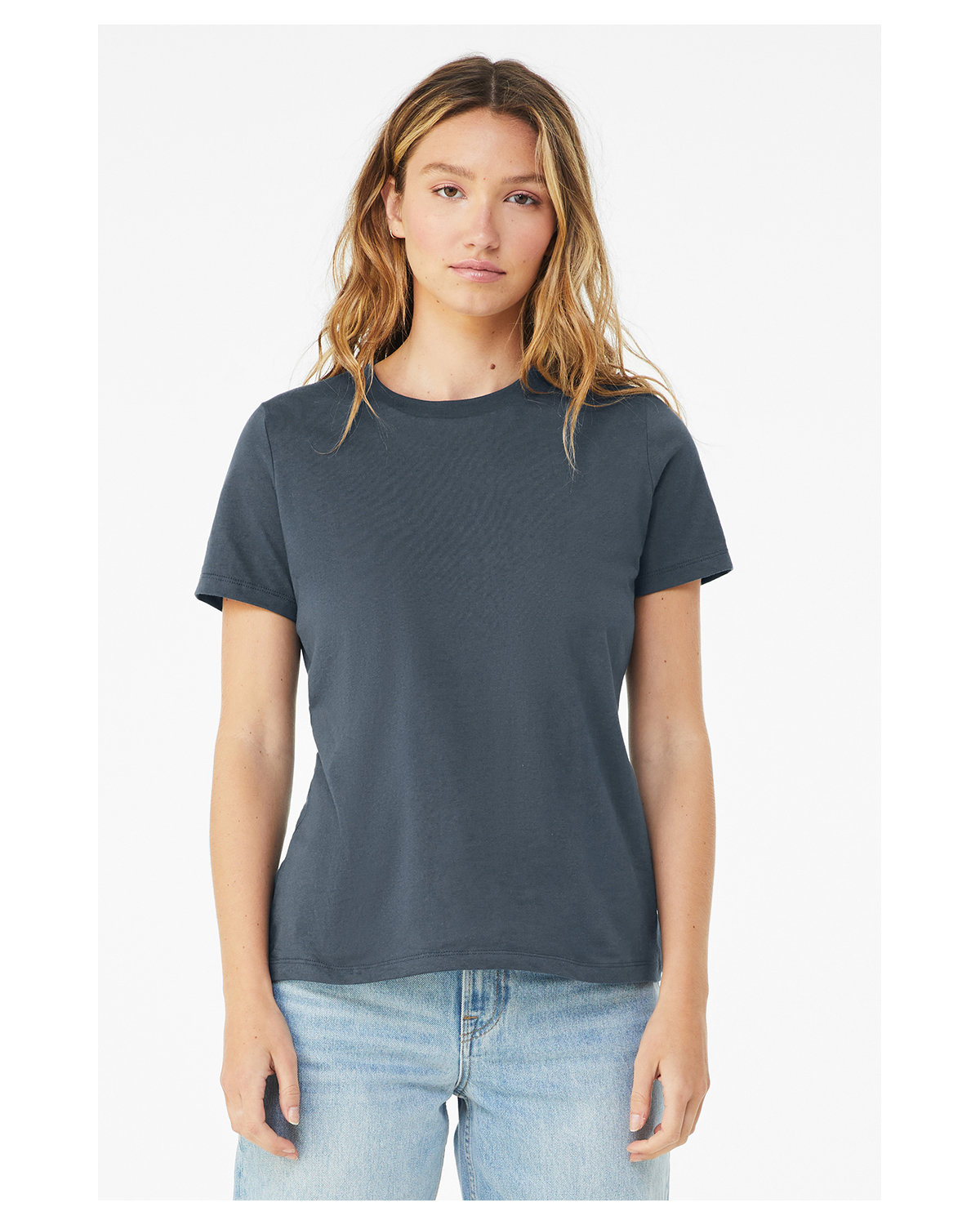B6400 Bella + Canvas Ladies Relaxed Jersey Short-Sleeve T-Shirt B6400 Bella + Canvas Ladies Relaxed Jersey Short-Sleeve T-Shirt