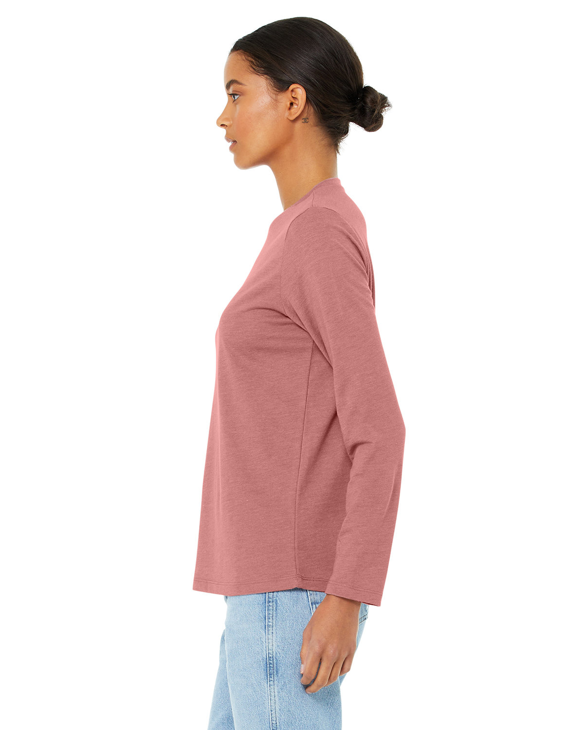 B6500 Bella + Canvas Ladies Jersey Long-Sleeve T-Shirt - Siide Image
