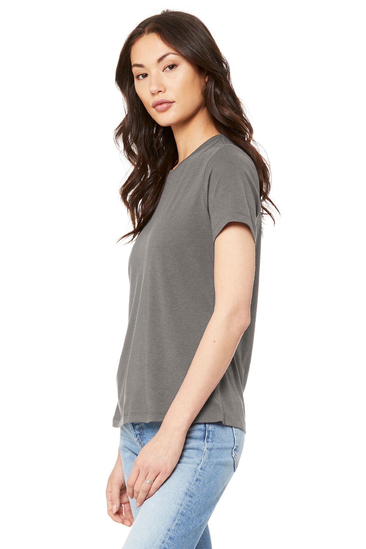 BC6400 Bella + Canvas BELLA+CANVAS Womens Relaxed Jersey Short Sleeve Tee. - Siide Image