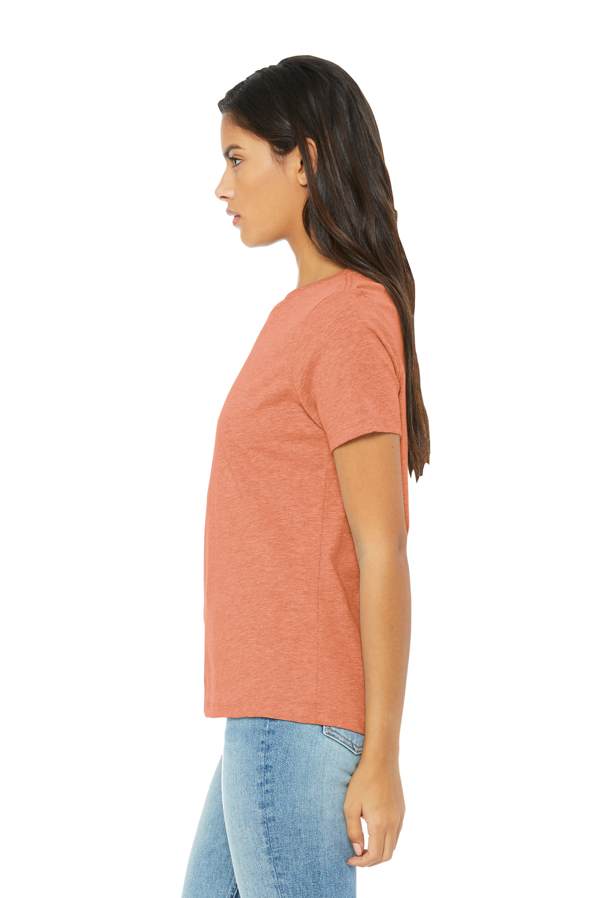 BC6400CVC Bella + Canvas BELLA+CANVAS Womens Relaxed CVC Tee - Siide Image