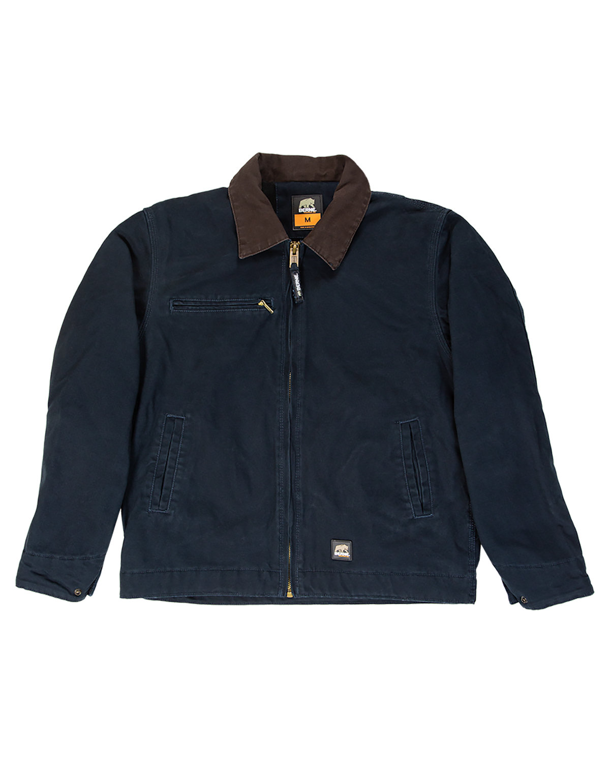 J374 Berne Mens Highland Washed Gasoline Jacket