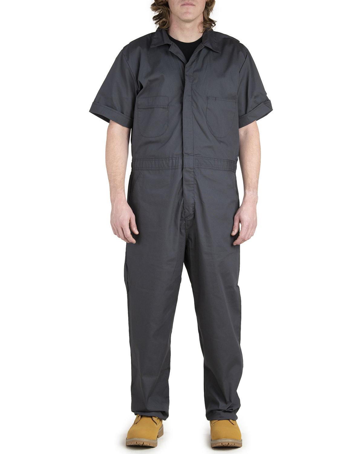 P700 Berne Mens Axle Short Sleeve Coverall P700 Berne Mens Axle Short Sleeve Coverall