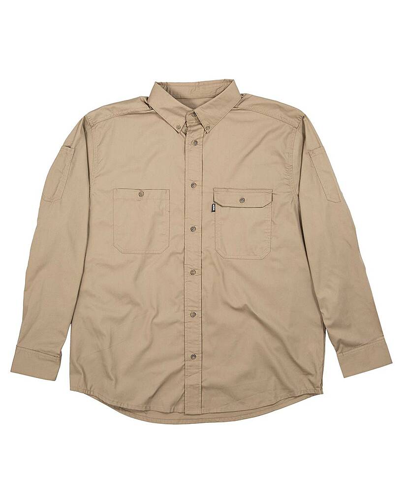 SH21 Berne Mens Utility Lightweight Canvas Woven Shirt SH21 Berne Mens Utility Lightweight Canvas Woven Shirt