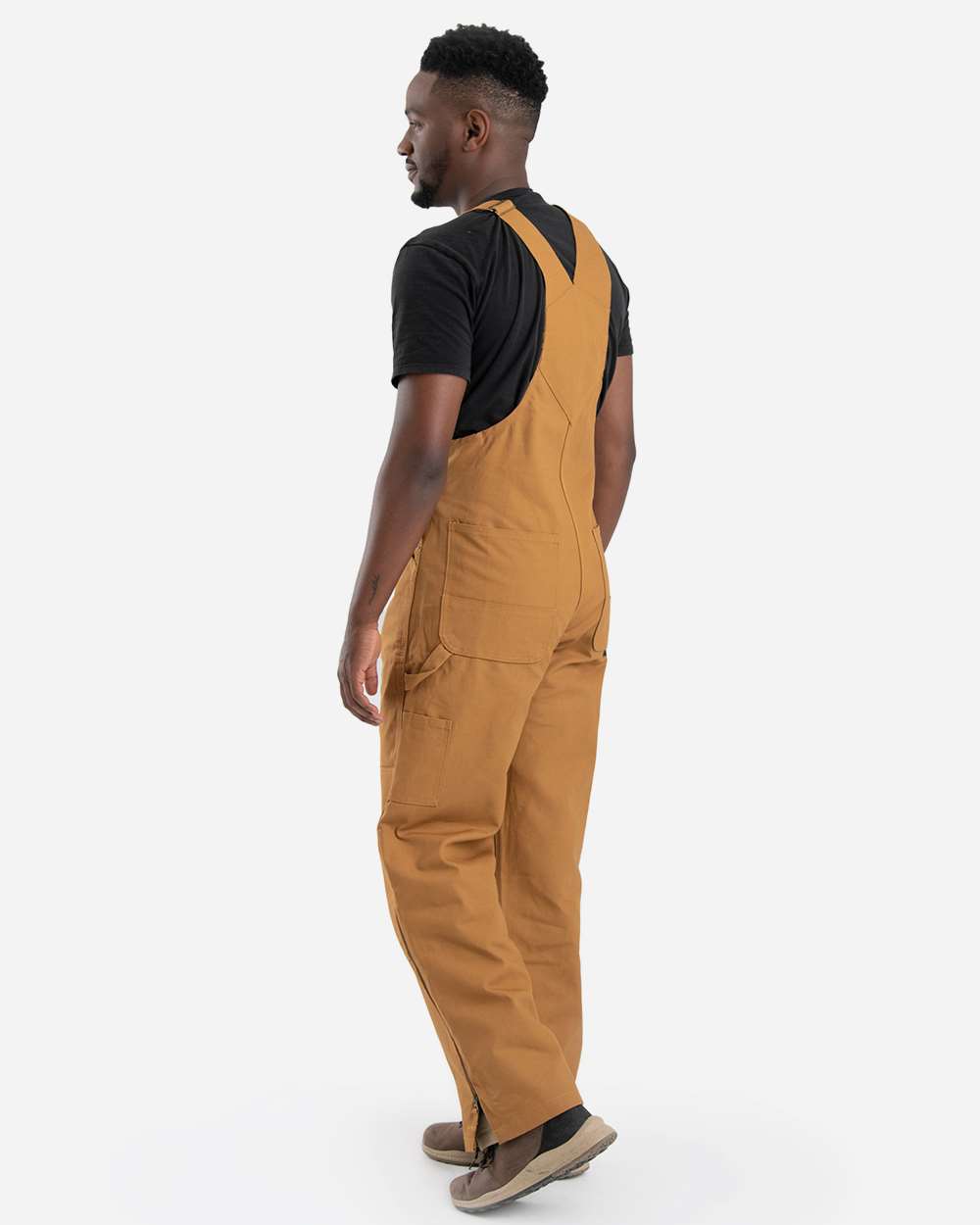 B1067 Berne Mens Slab Unlined Duck Bib Overall B1067 Berne Mens Slab Unlined Duck Bib Overall - Back Image