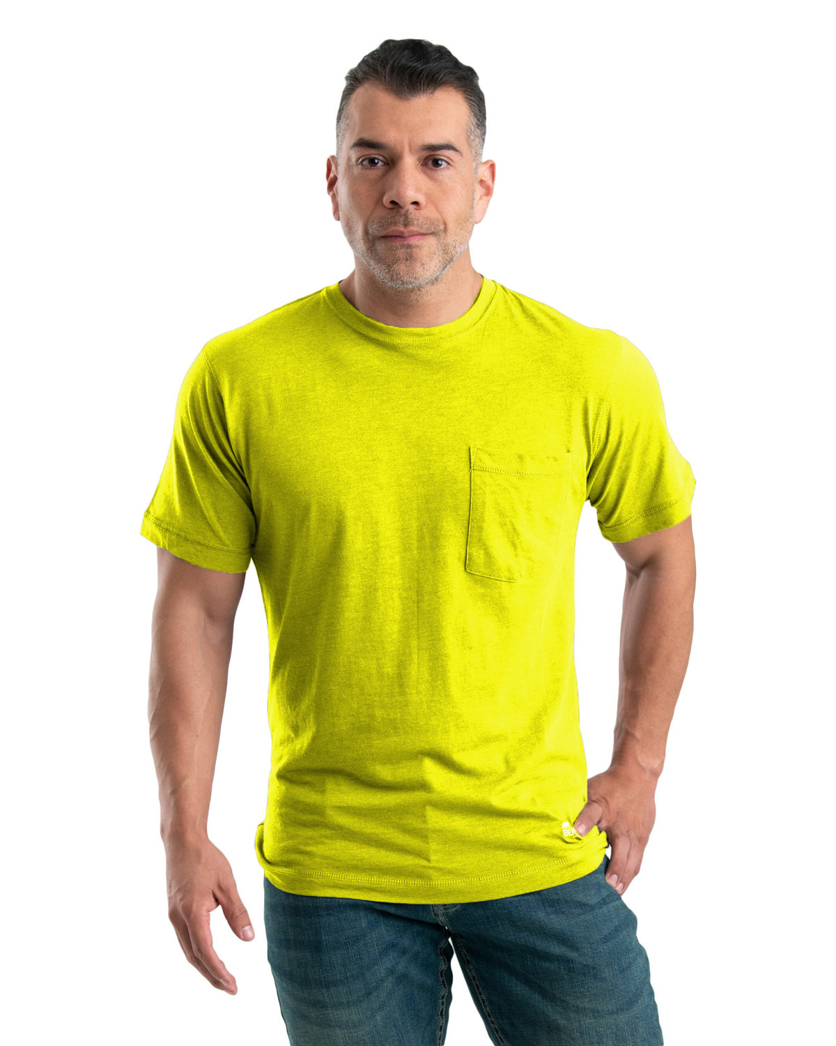 BSM38T Berne Mens Tall Lightweight Performance T-Shirt
