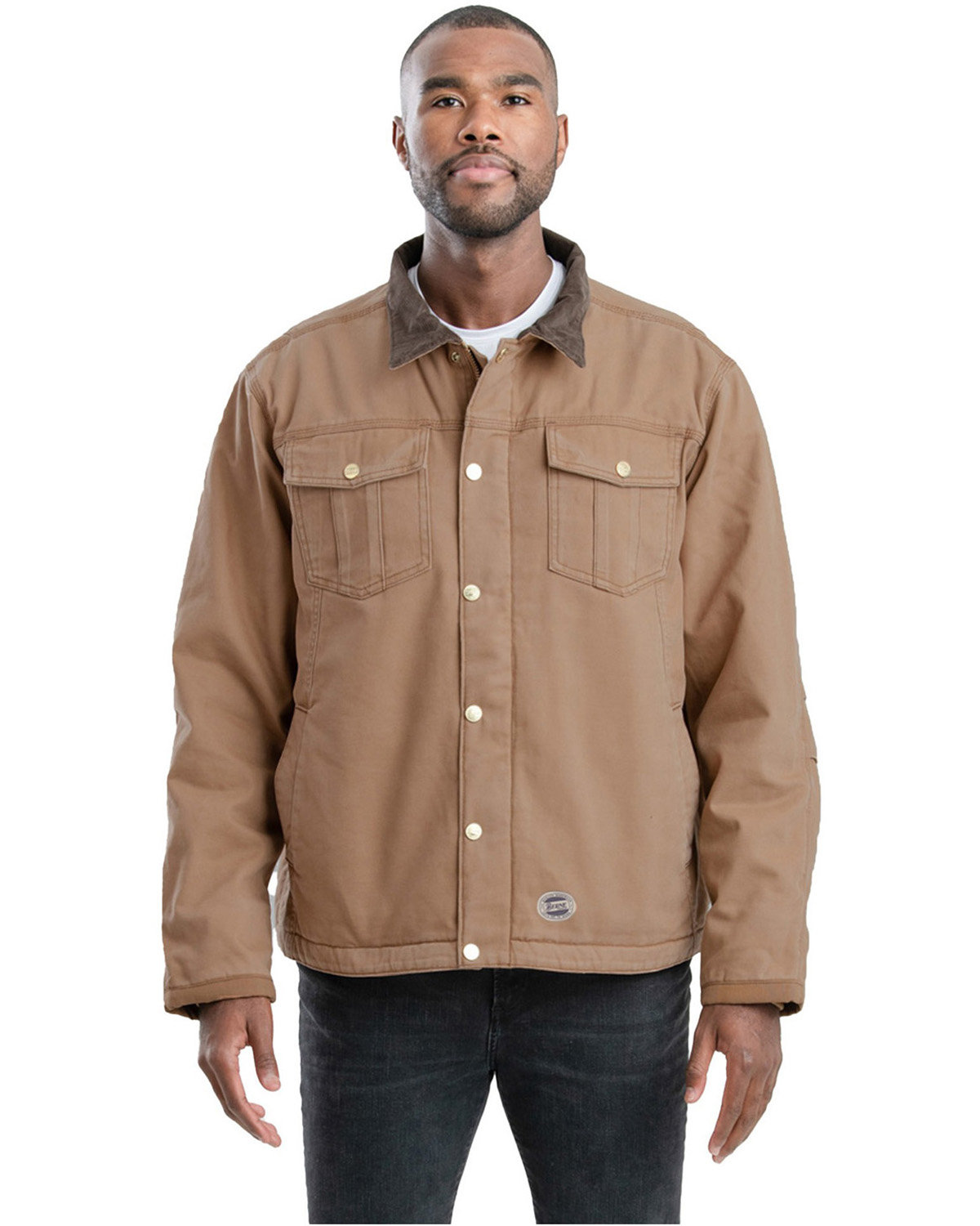 J58T Berne Tall Vintage Washed Sherpa-Lined Work Jacket J58T Berne Tall Vintage Washed Sherpa-Lined Work Jacket