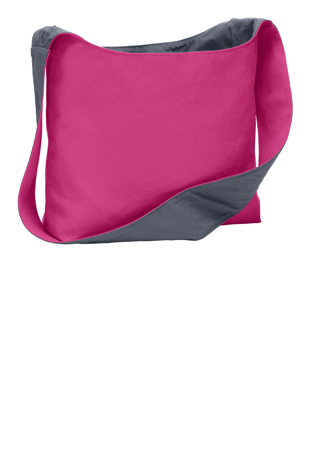 BG405 Port Authority Cotton Canvas Sling Bag