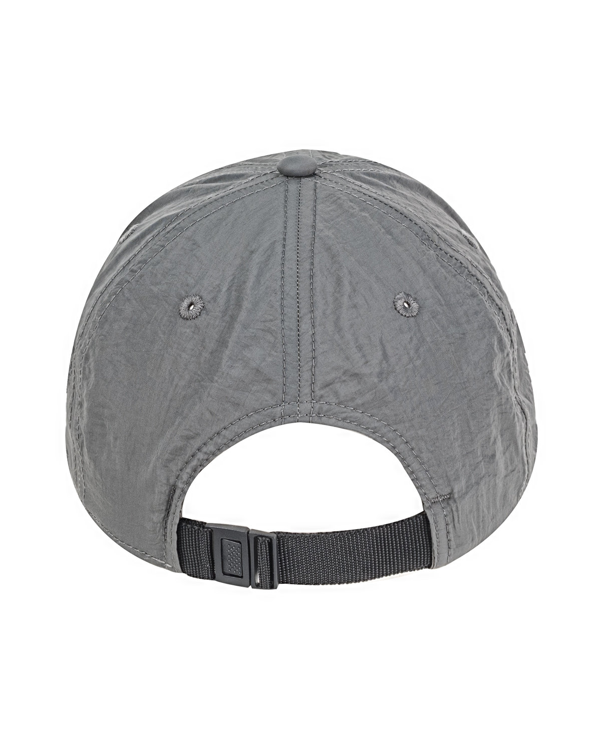 BA715 Big Accessories Crinkle Nylon Cap - Back Image