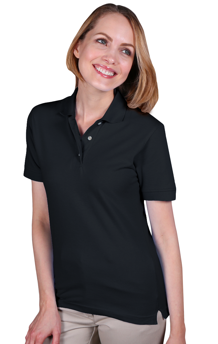 Blue Generation BG6203 Ladies Teflon Pique Polo
