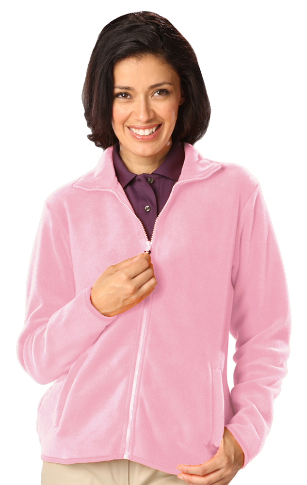 BG6951 Blue Generation Ladies Micro Fleece Full Zip Jacket