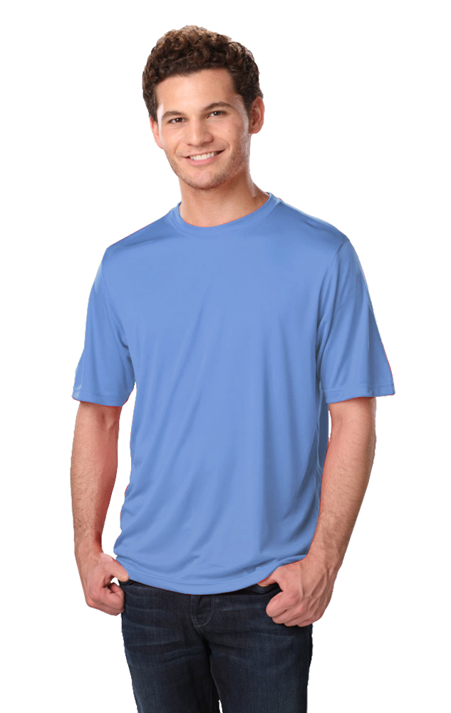 BG7302 Blue Generation Adult Value Wicking Crew Neck Tee Zoom Image