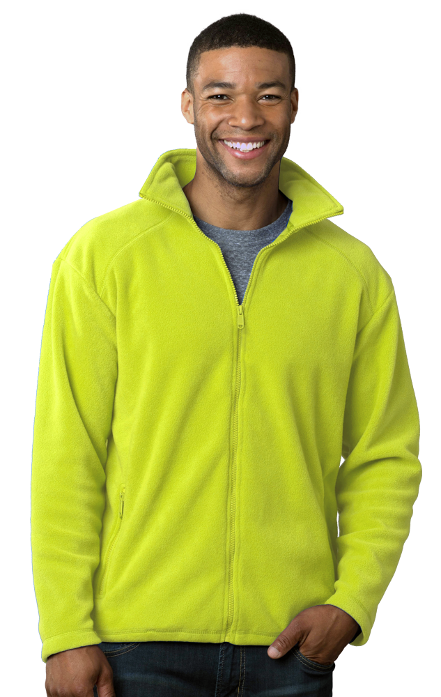BG9951 Blue Generation Mens Micro Fleece Full Zip Jacket BG9951 Blue Generation Mens Micro Fleece Full Zip Jacket