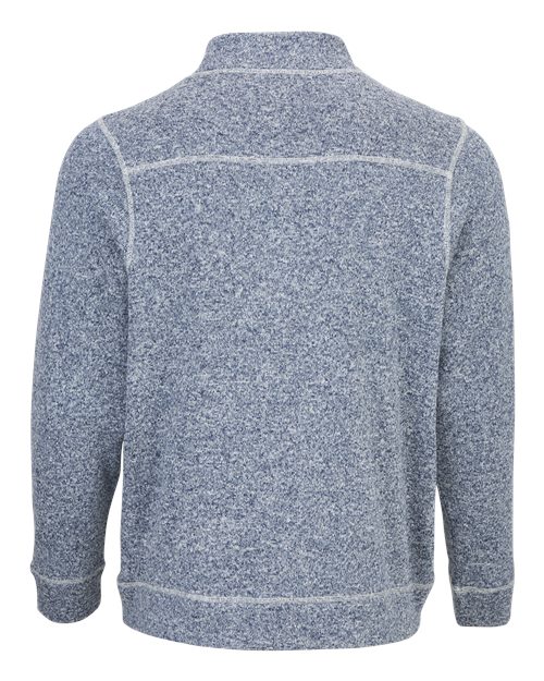 BM5207 Boxercraft Alpine Quater-Zip Pullover - Back Image
