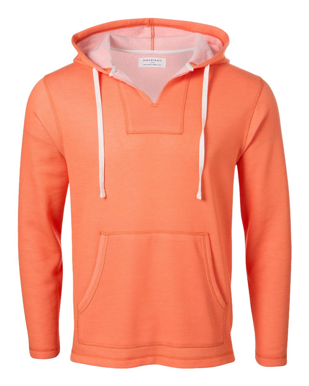 BM5301 Boxercraft Mens Baja Sweater Fleece Pullover Hood