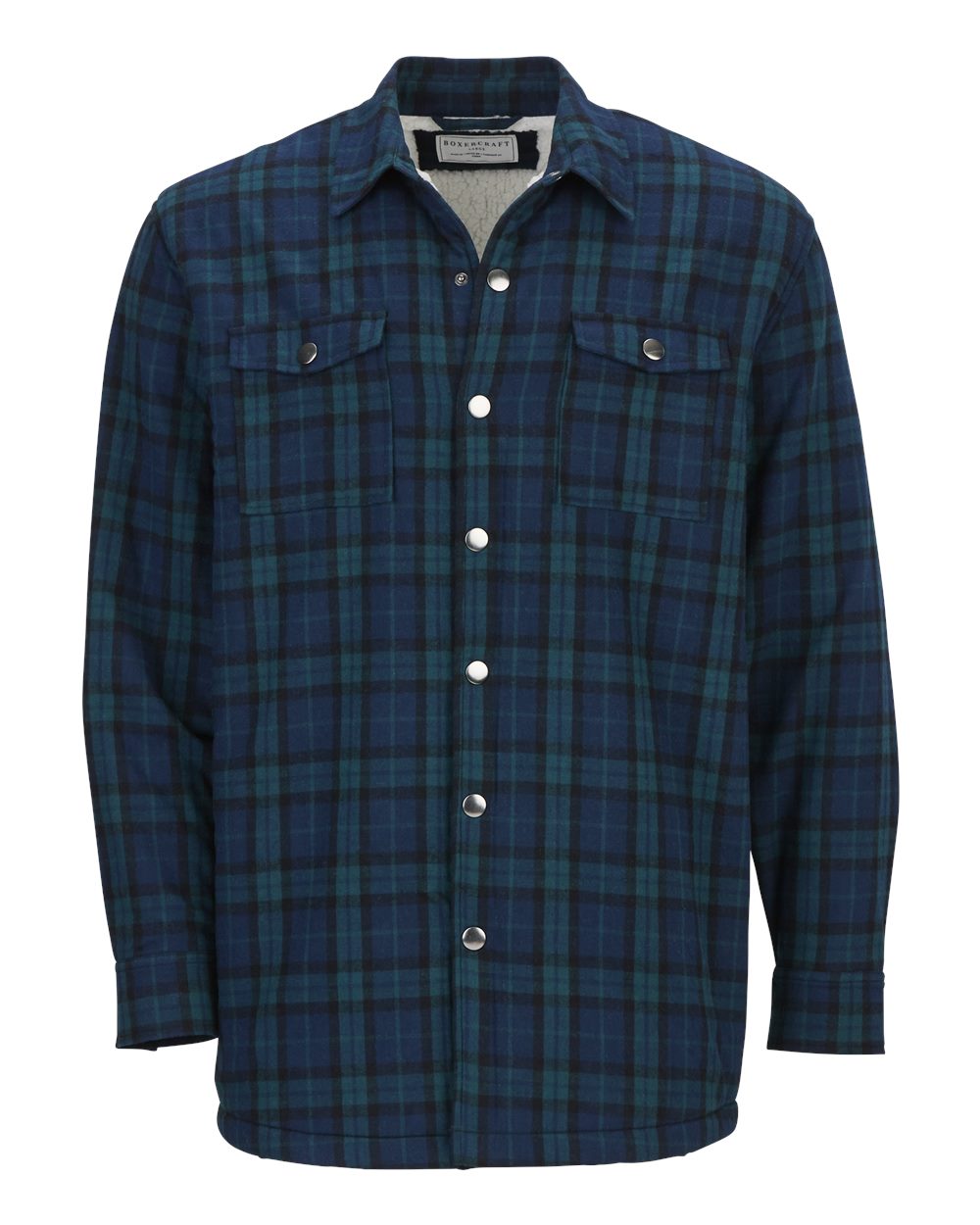 BM7601 Boxercraft Flannel Sherpa Workshirt