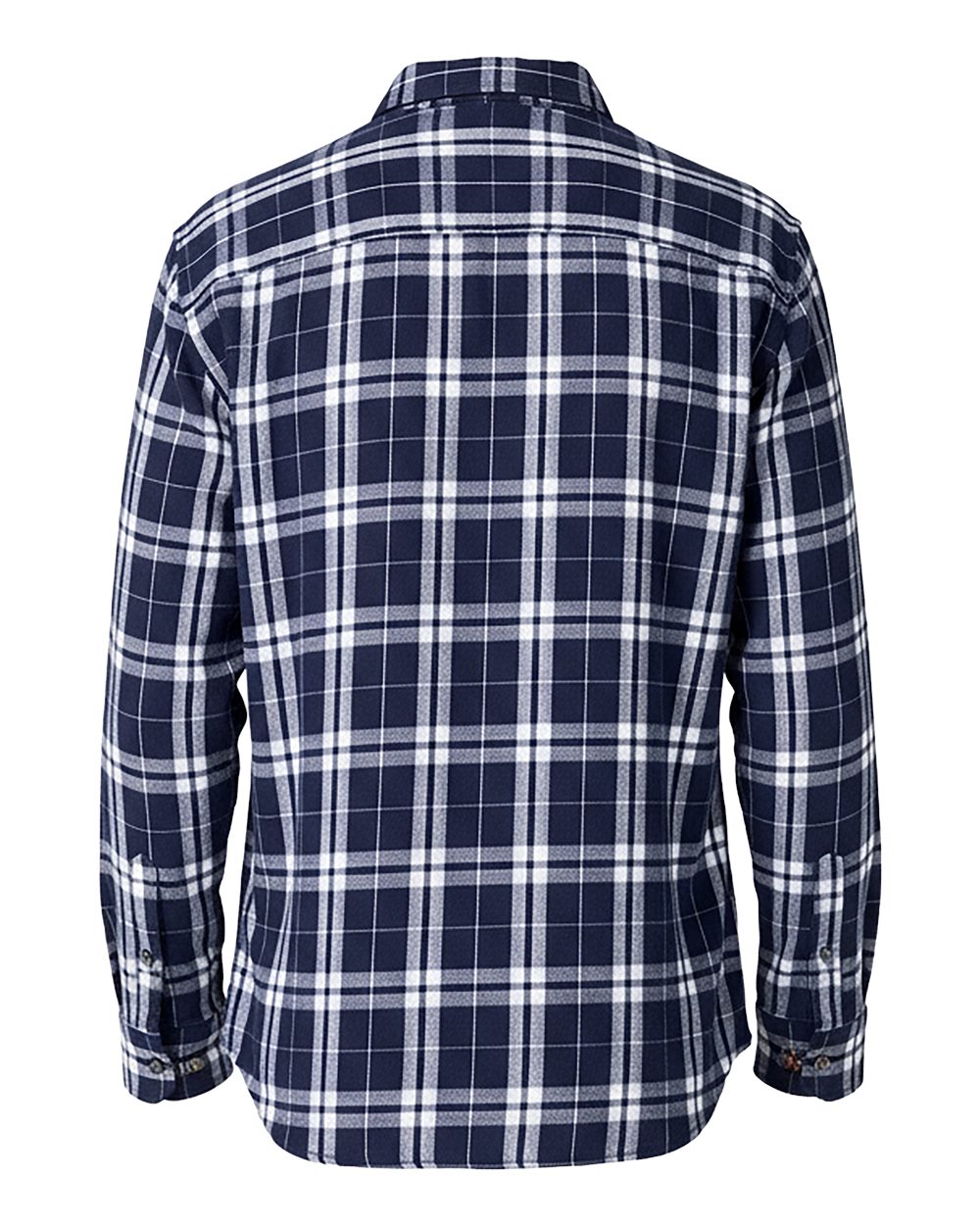 BU7401 Boxercraft Mens Flannel Button Down Shirt BU7401 Boxercraft Mens Flannel Button Down Shirt - Back Image