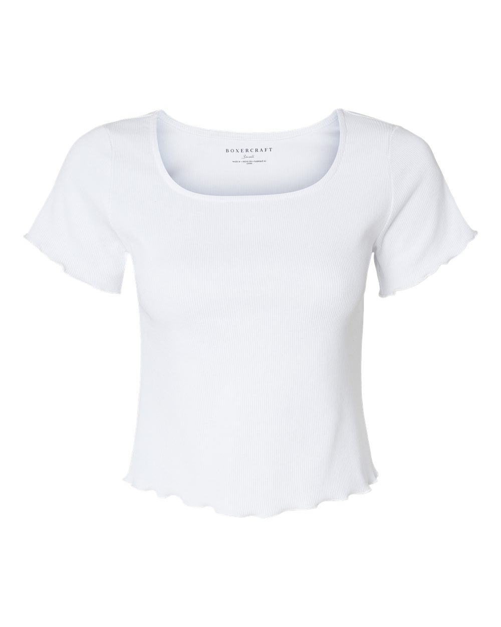 BW2403 Boxercraft Womens Baby Rib T-Shirt Zoom Image