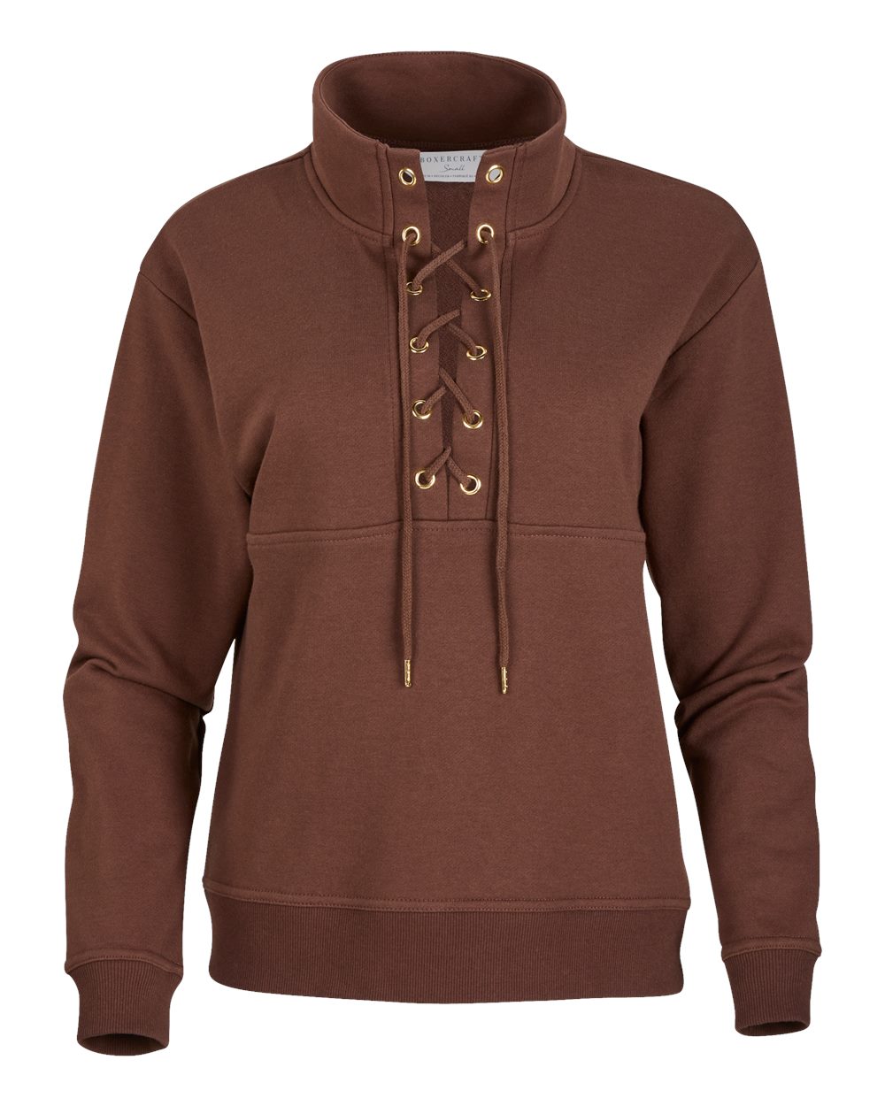 BW5401 Boxercraft Womens Lace Up Pullover