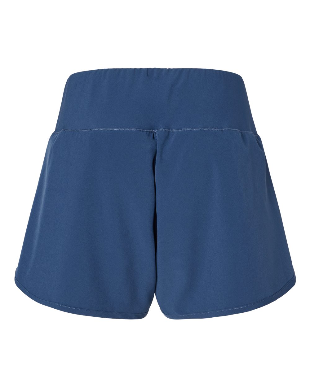 BW6103 Boxercraft Womens Stretch Woven Lined Shorts - Back Image