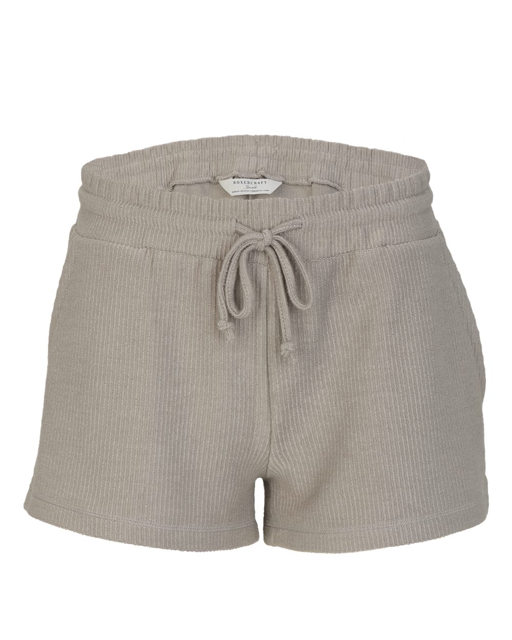 BW6506 Boxercraft Womens Ribbed Knit Shorts