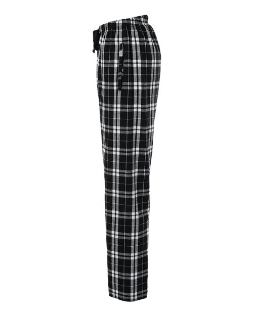 BW6620 Boxercraft Ladies Haley Flannel Pant with Pockets - Siide Image