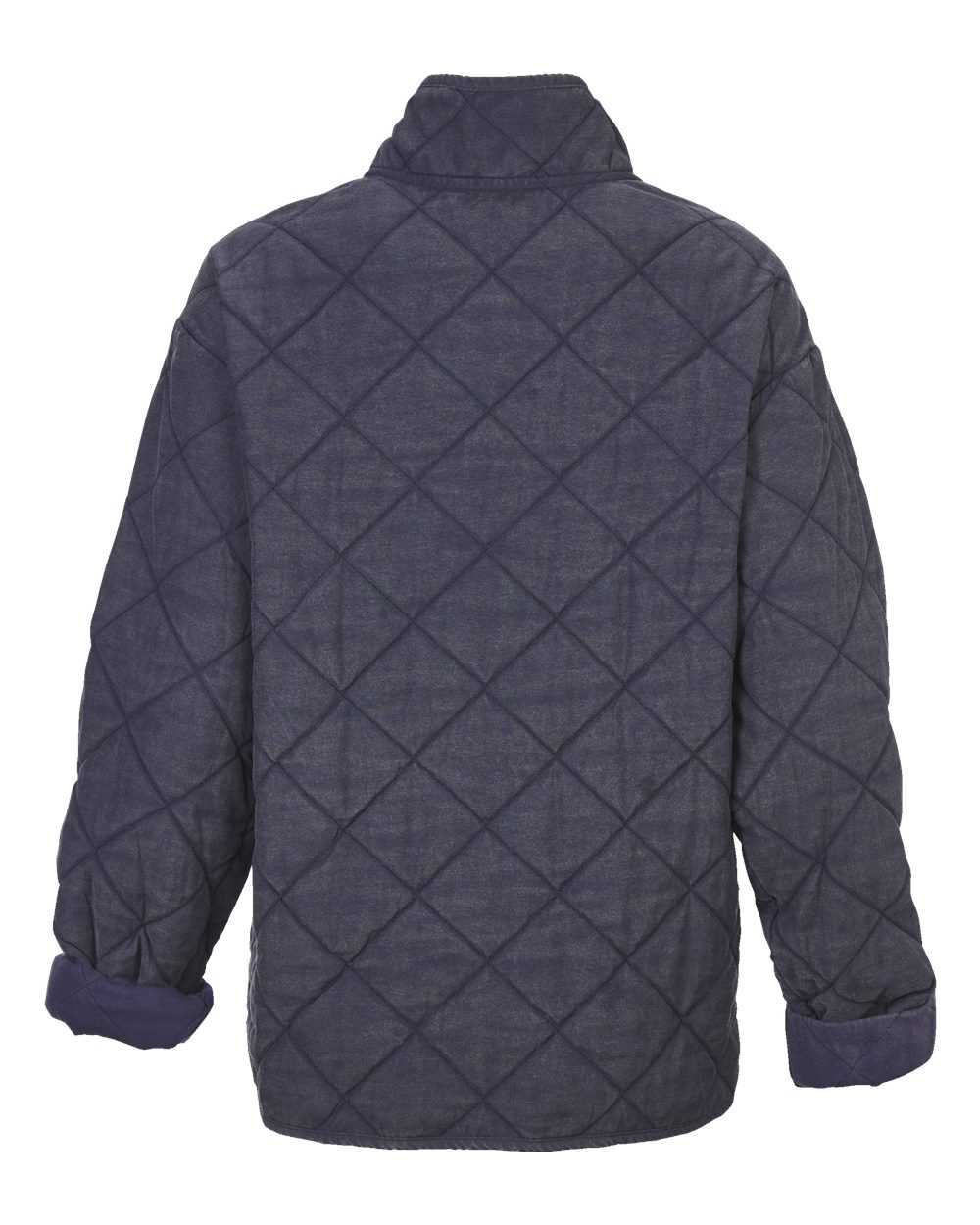 BW8102 Boxercraft Womens Quilted Market Jacket - Back Image