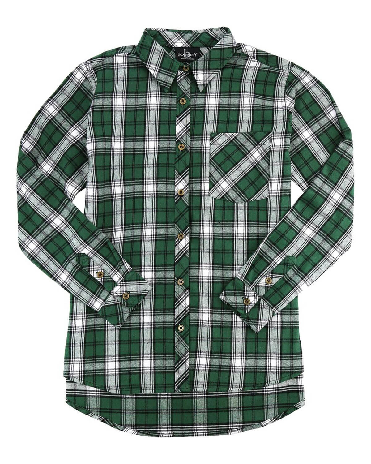 F50 Boxercraft Womens Flannel Shirt