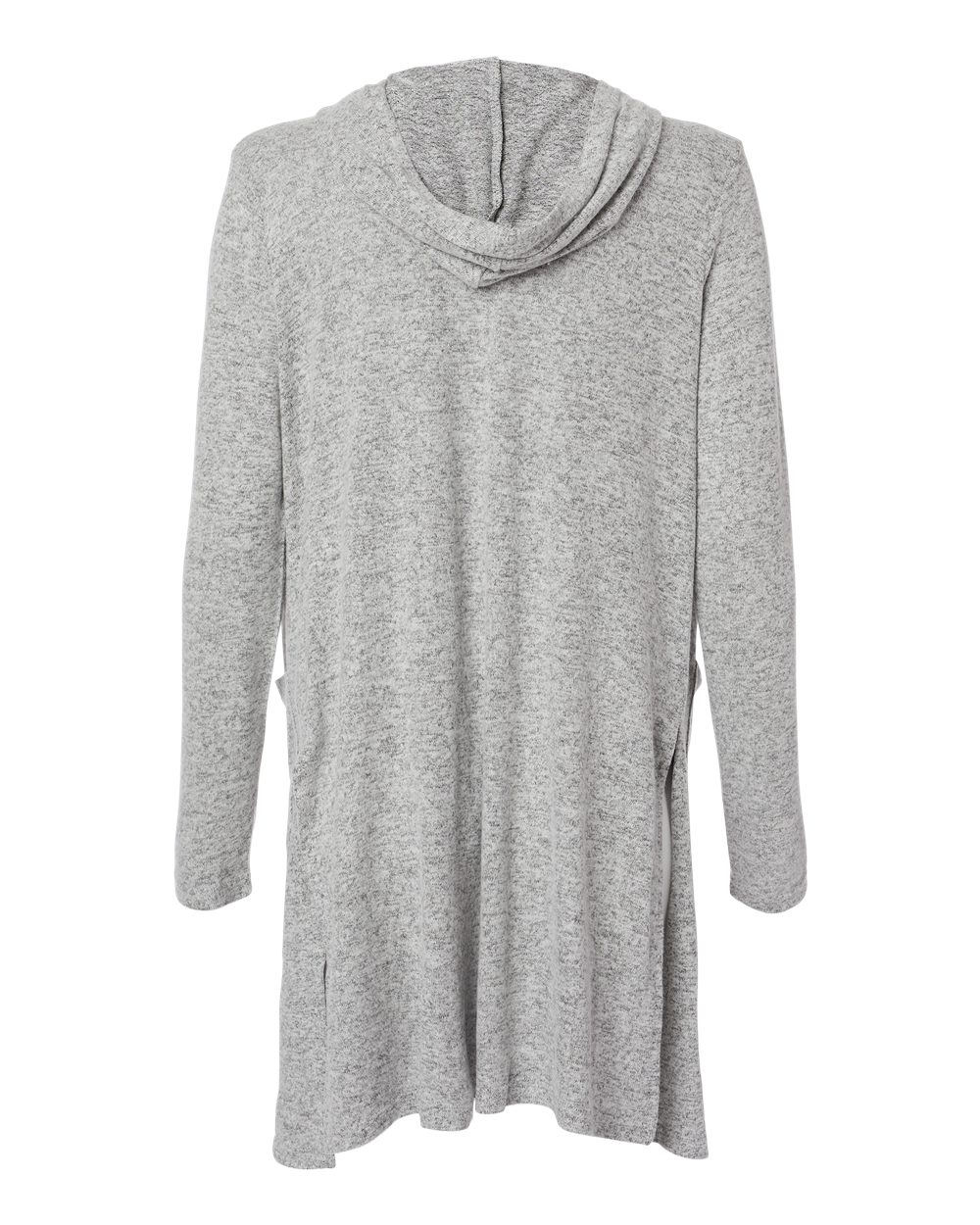 L08 Boxercraft Womens Cuddle Fleece Cardigan - Back Image