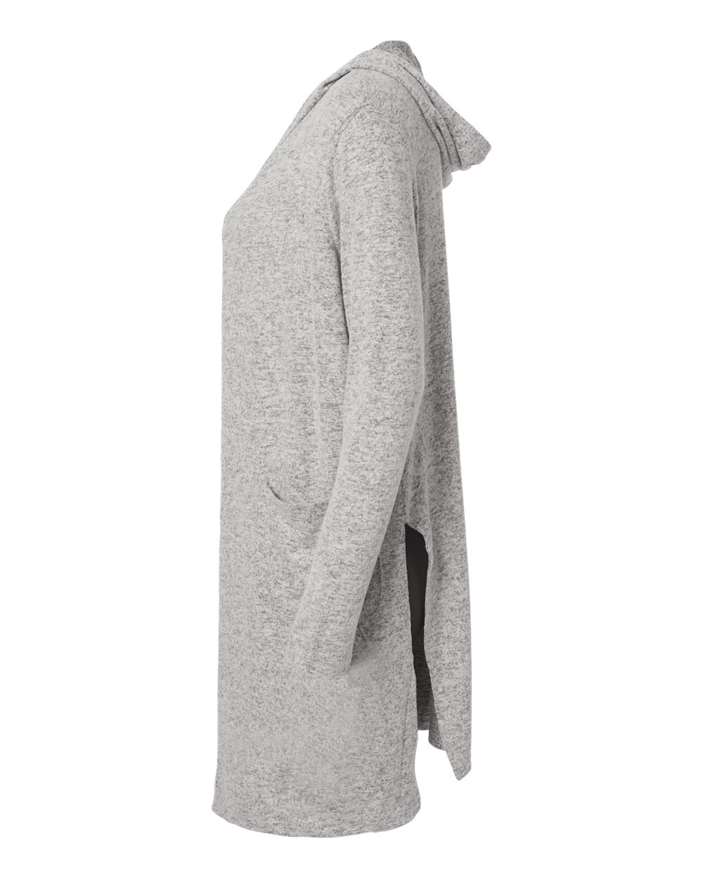 L08 Boxercraft Womens Cuddle Fleece Cardigan - Siide Image
