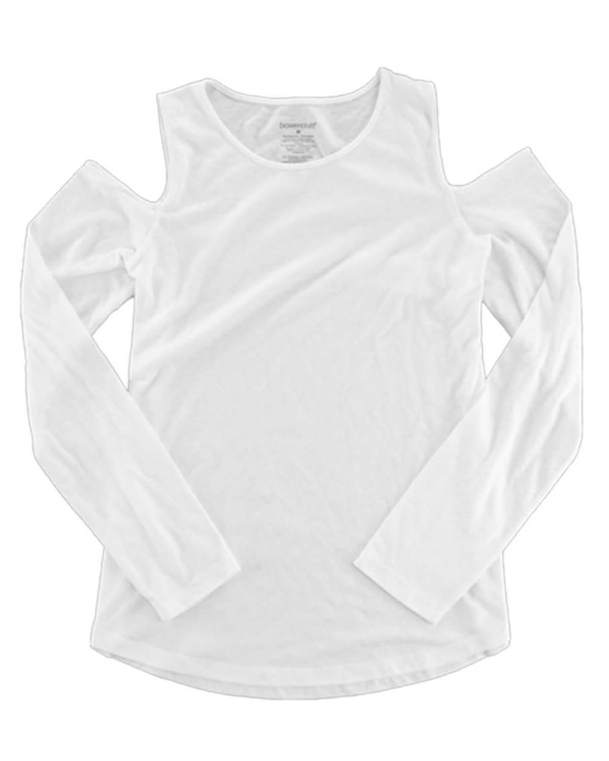 T31 Boxercraft Womens Cold Shoulder Long Sleeve T-Shirt