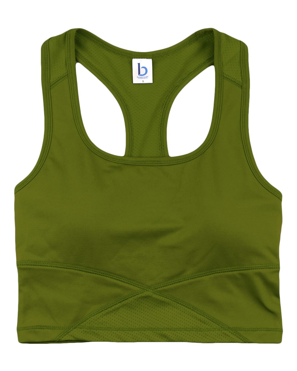 YS83 Boxercraft Youth Cropped Middie Tank