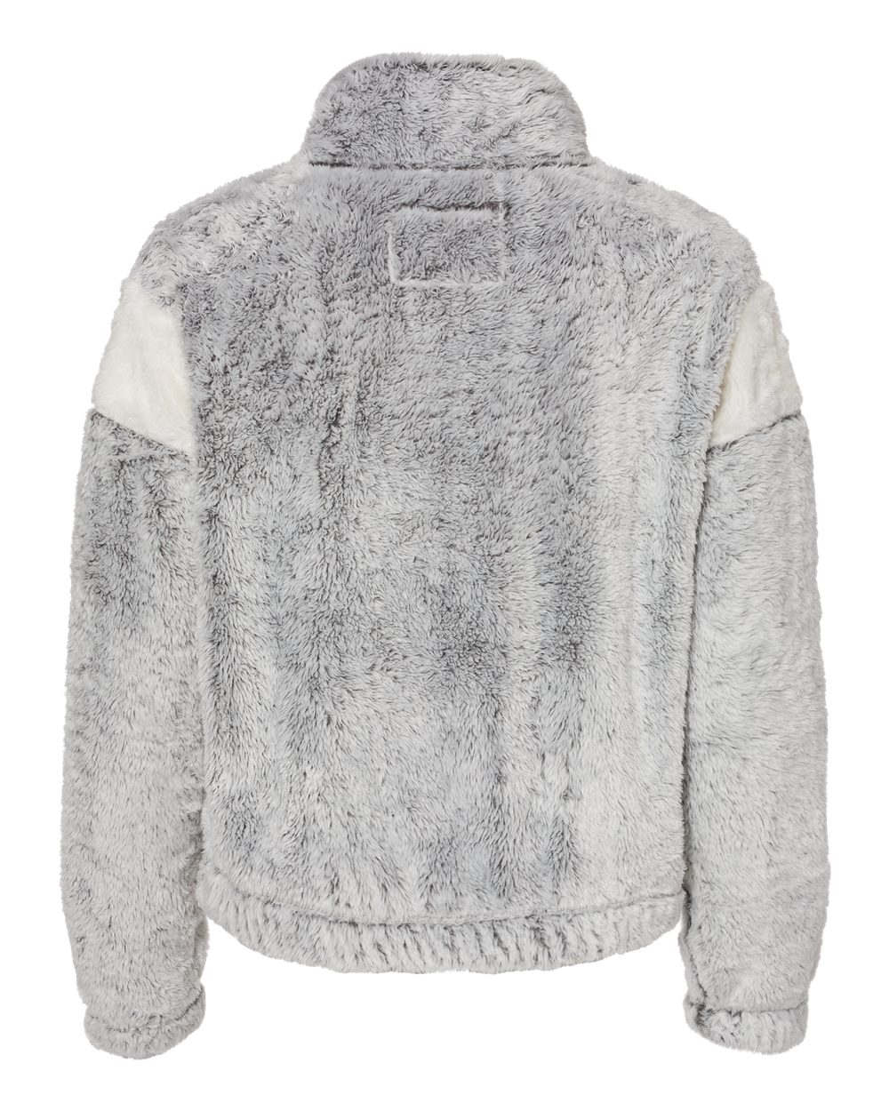FZ04 Boxercraft Womens Remy Fuzzy Fleece Pullover - Back Image