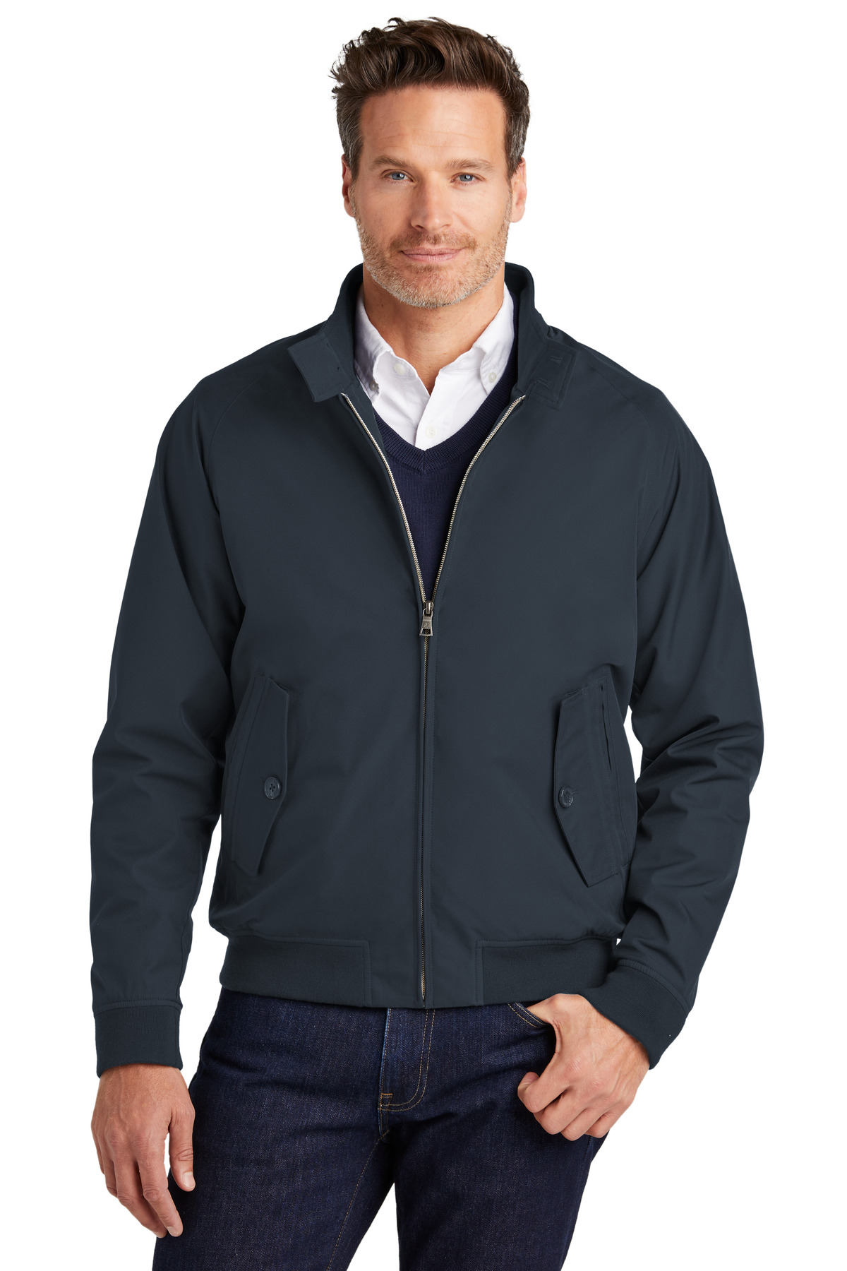 BB18604 Brooks Brothers  Bomber Jacket