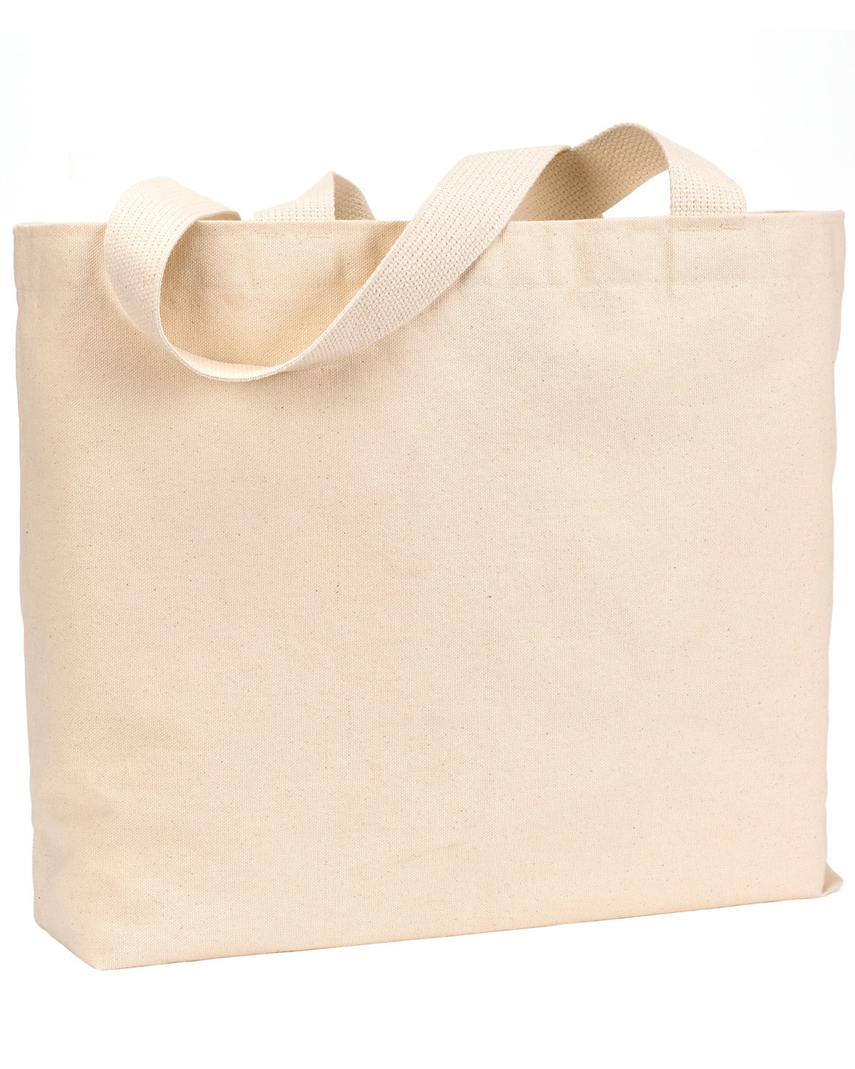 BS600 Bayside 12 oz., Cotton Canvas Jumbo Tote BS600 Bayside 12 oz., Cotton Canvas Jumbo Tote