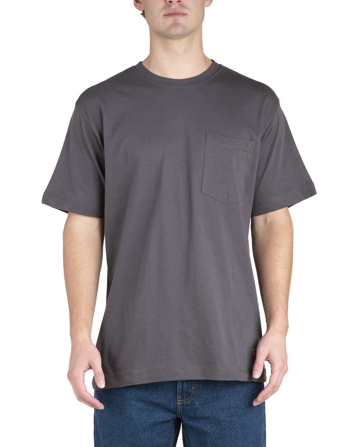 BSM38 Berne Mens Lightweight Performance Pocket T-Shirt