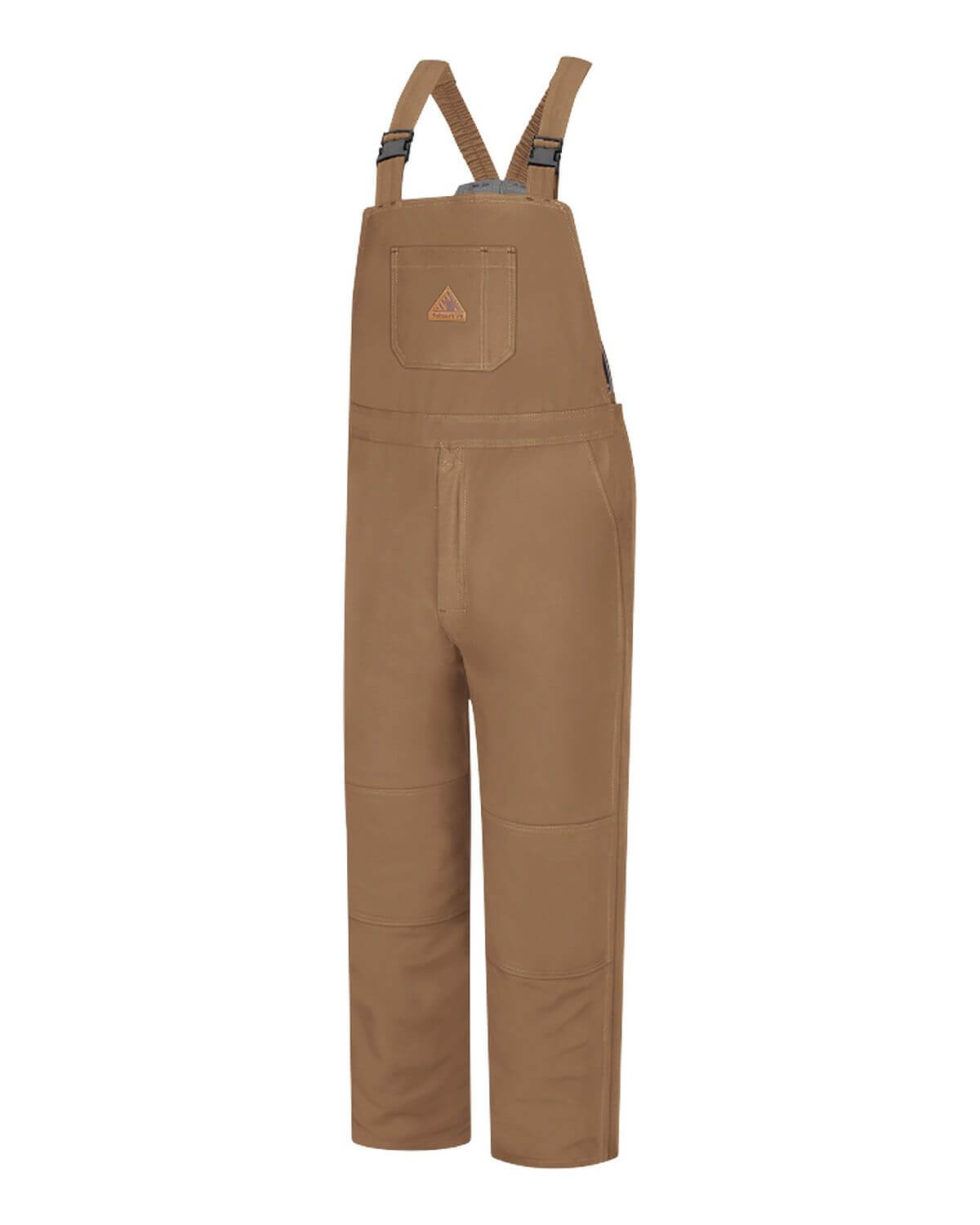 BLN4L Bulwark Brown Duck Deluxe Insulated Bib Overall - EXCEL FR ComforTouch Long Sizes BLN4L Bulwark Brown Duck Deluxe Insulated Bib Overall - EXCEL FR ComforTouch Long Sizes