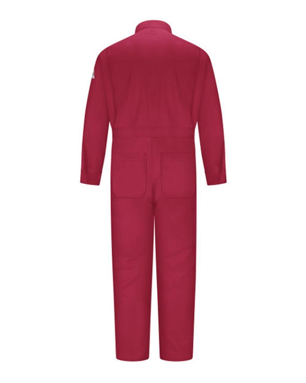 CEB2L Bulwark Premium Coverall - EXCEL FR Long Sizes - Back Image