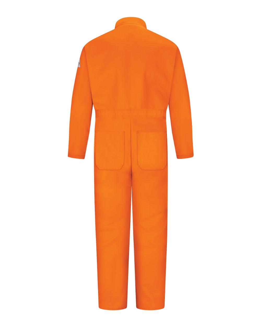CEC2EXT Bulwark Classic Coverall Excel FR Extended Sizes - Back Image