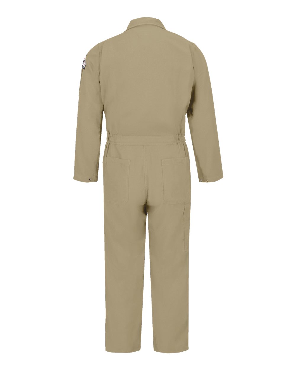 CMD6T-NEW Bulwark Midweight CoolTouch 2 FR Deluxe Coverall Tall Sizes - Back Image