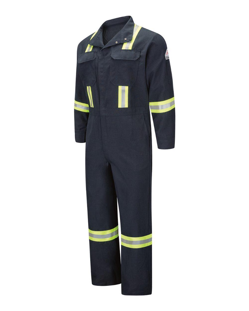 CNBTL Bulwark Premium Coverall with Reflective Trim - Nomex IIIA - 6 oz. Long Sizes - Siide Image