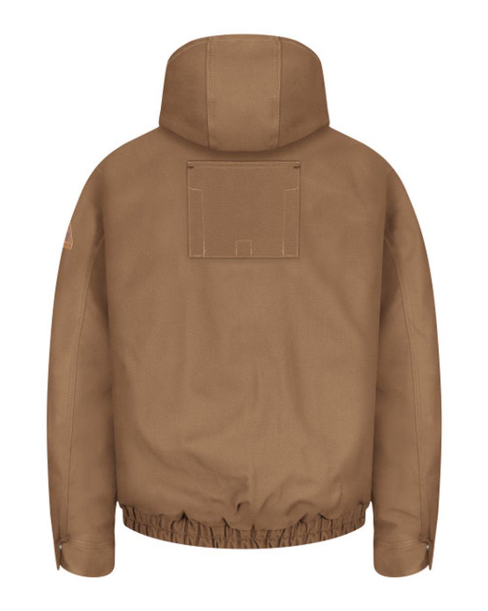 JLH4 Bulwark Hooded Jacket - EXCEL FR ComforTouch - Back Image