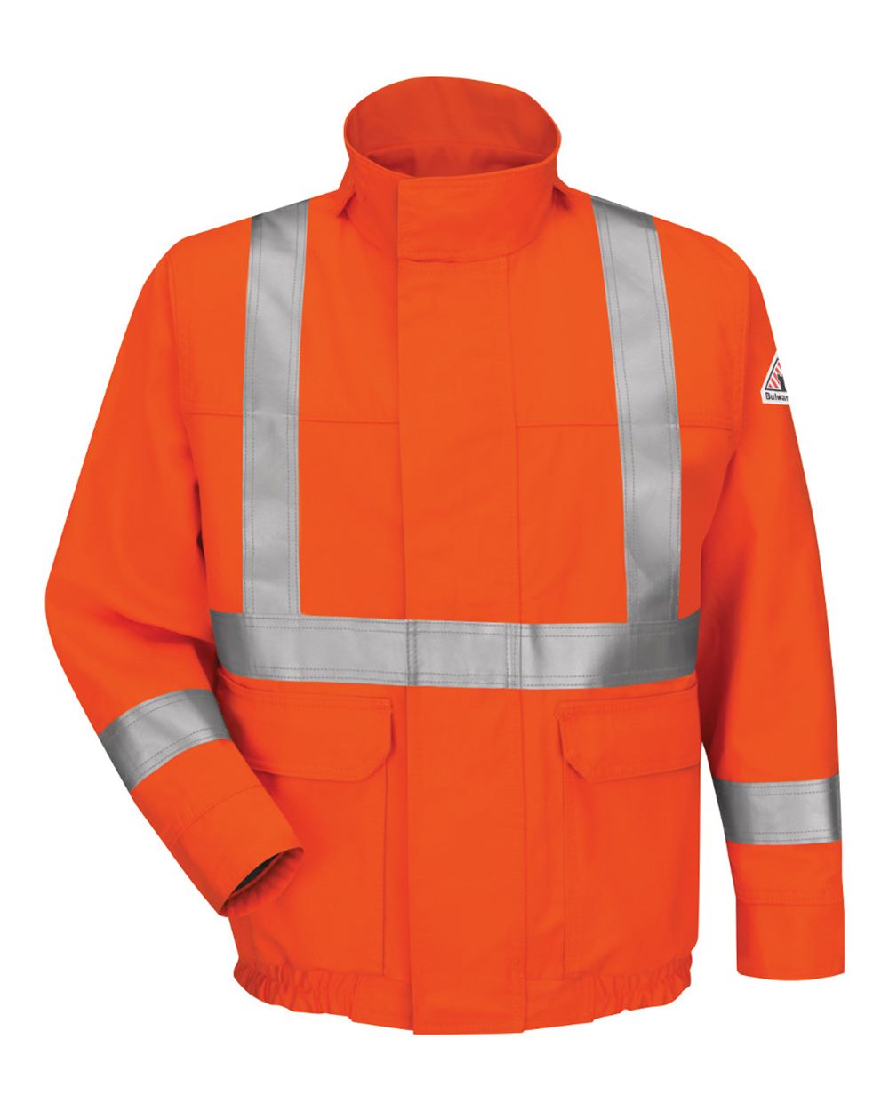 JLJS Bulwark Lined Bomber Jacket with CSA Compliant Reflective Trim EXCEL FR ComforTouch