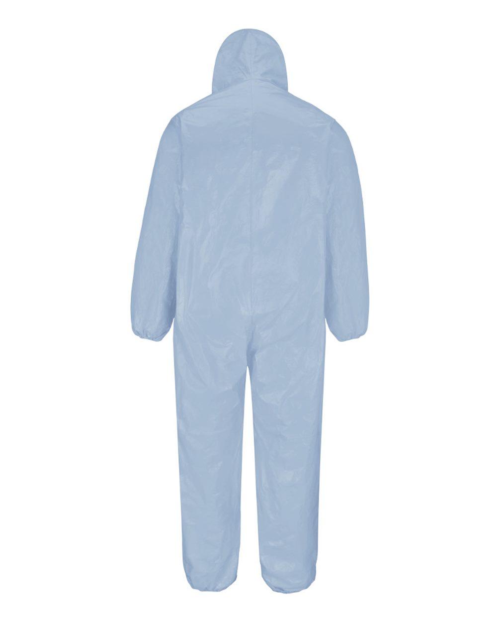 KDE4 Bulwark Chemical Splash Disposable Flame-Resistant Coverall - Back Image
