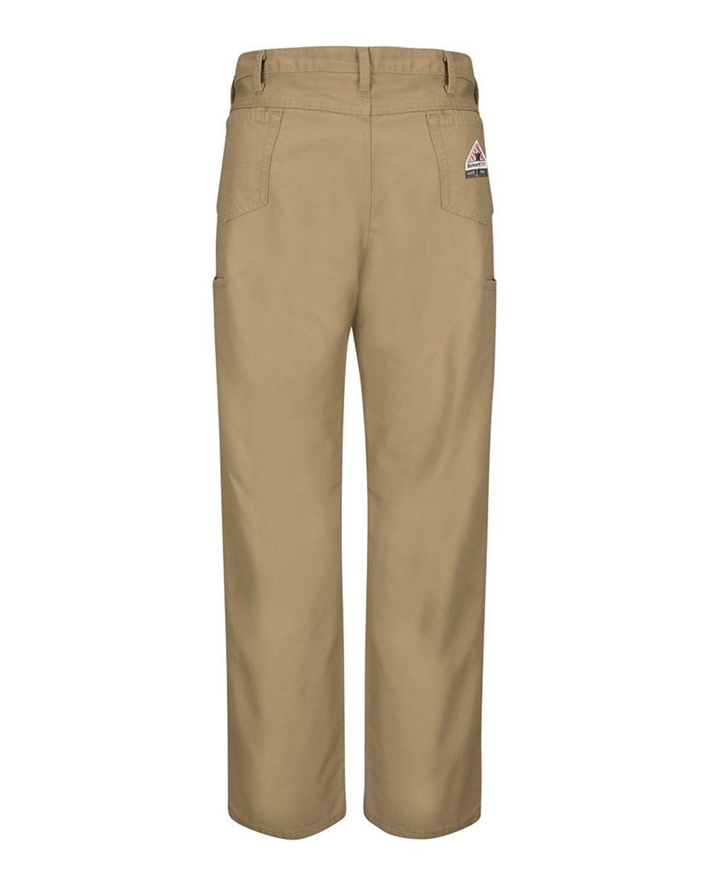 PLJ6 Bulwark Loose Fit Midweight Canvas Jean - EXCEL FR ComforTouch - 8.5 oz. - Back Image