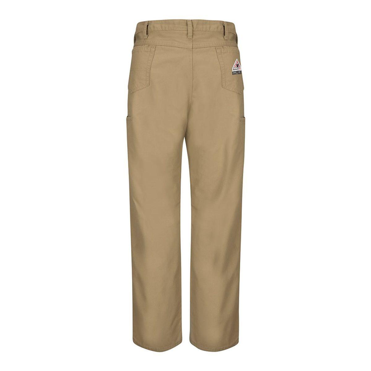PLJ6ODD Bulwark Loose Fit Midweight Canvas Jean - EXCEL FR ComforTouch - 8.5 oz. - Odd Sizes - Back Image
