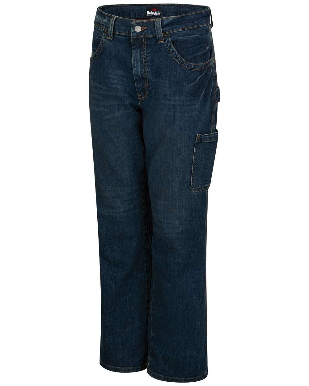 PSJ6EXT Bulwark Stretch Denim Dungaree Jeans Extended Sizes - Siide Image